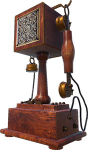 Arcan Futura Games - Contact - Vintage Phone